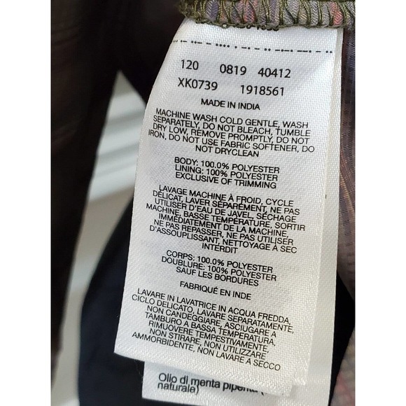 Columbia Women's Gray Polyester Collared Long Sleeve Buttons Down Casual Shirt M - Picture 9 of 10